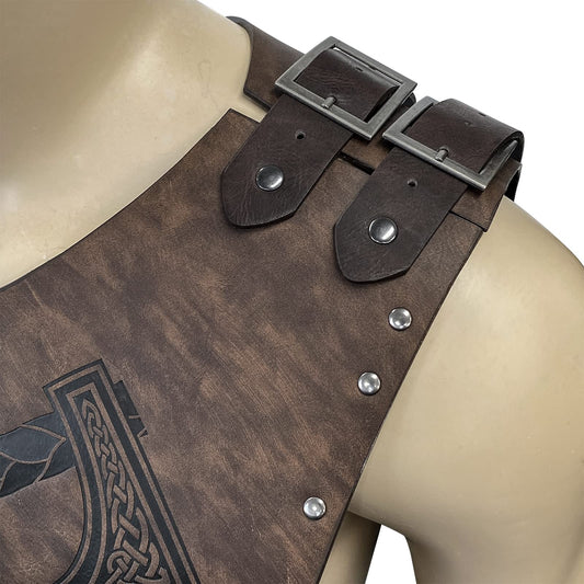 Viking Leather Cuirass Last Kingdom Uhtred Cuirass Cosplay Costume -  vikingshields