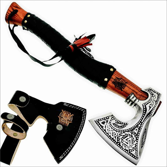 Allan 23V Viking Bearded Throwing Axe SCA Thrown Weapons