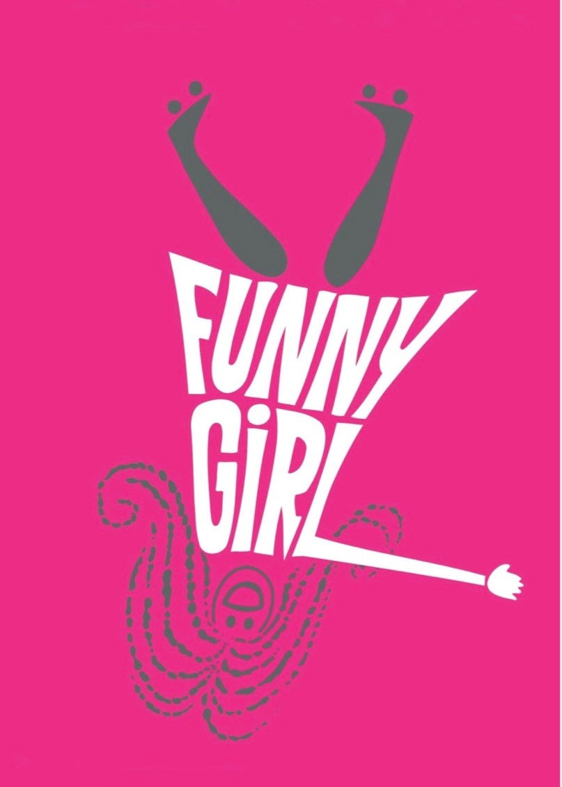 funny girl movie poster