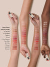 12 swatches of Multi-Stick on light to medium skin tones.