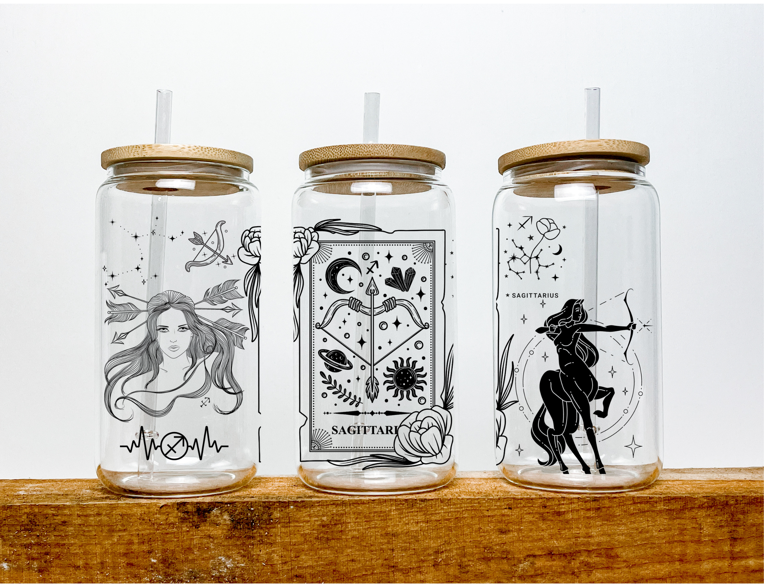 Mama Print Leopard Iced Coffee Cup Glass - Glass Jar - Mom's Gifts