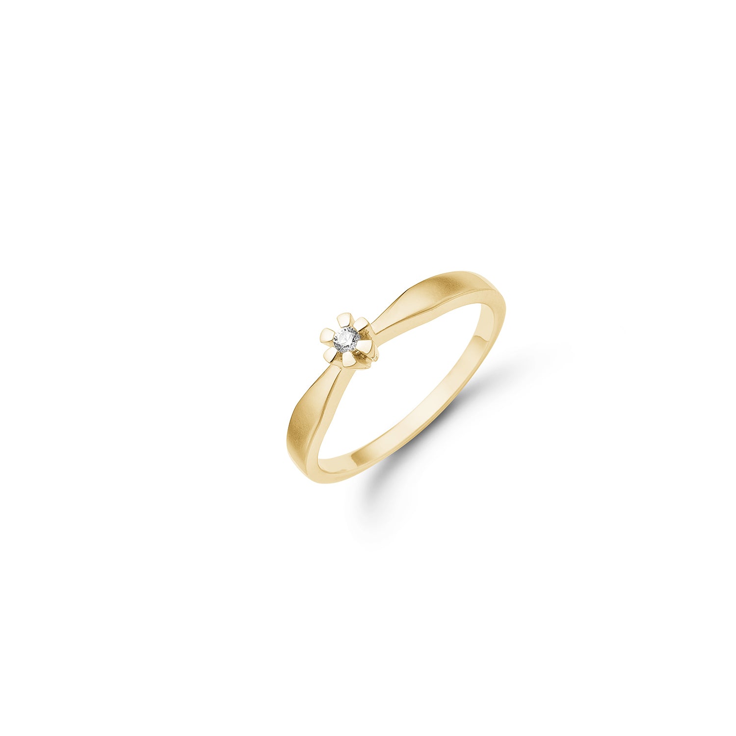 Billede af Aagaard - Eternity ring 0,03ct. 8 kt. guld