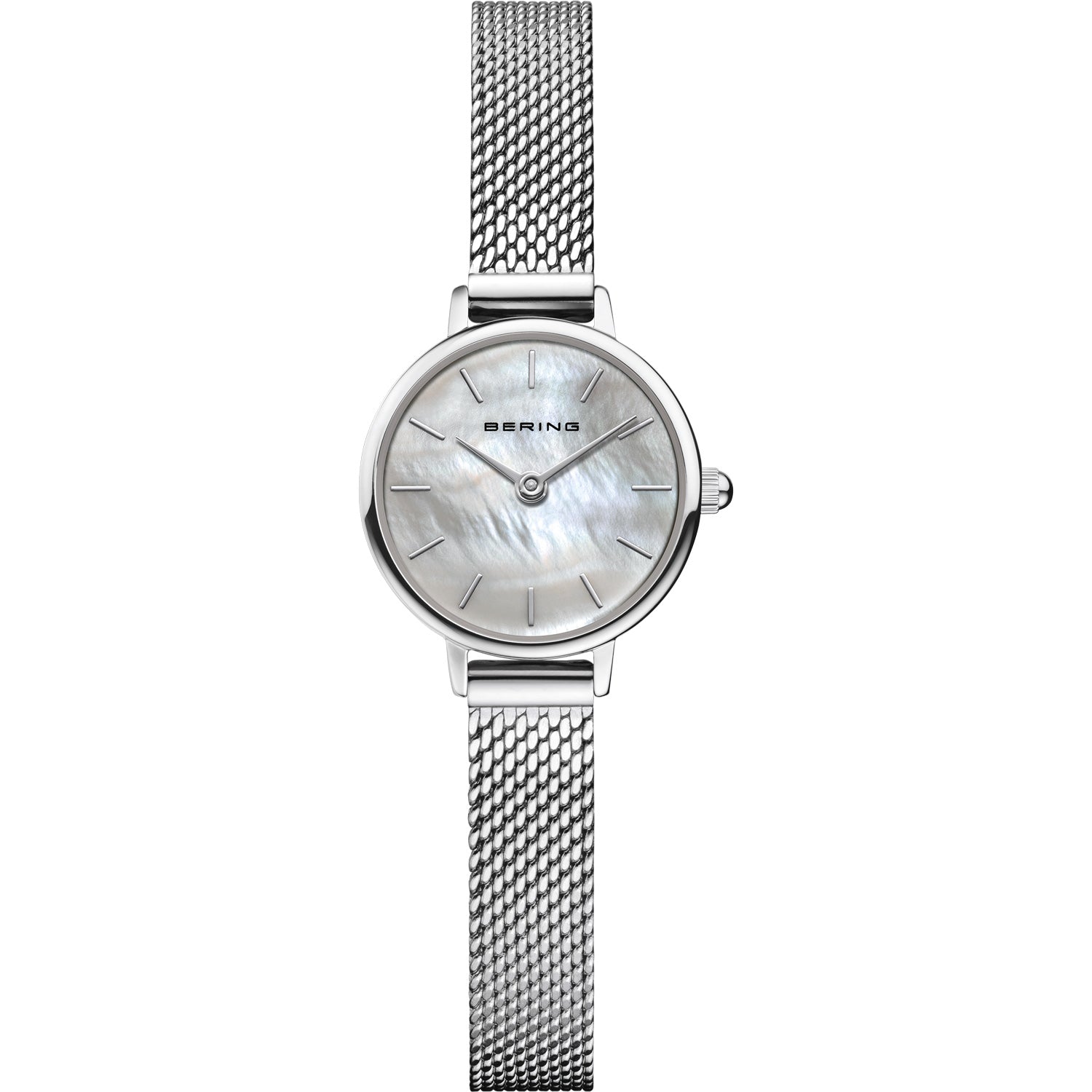 Billede af Bering - Classic Dame ur, poleret sølv Stål