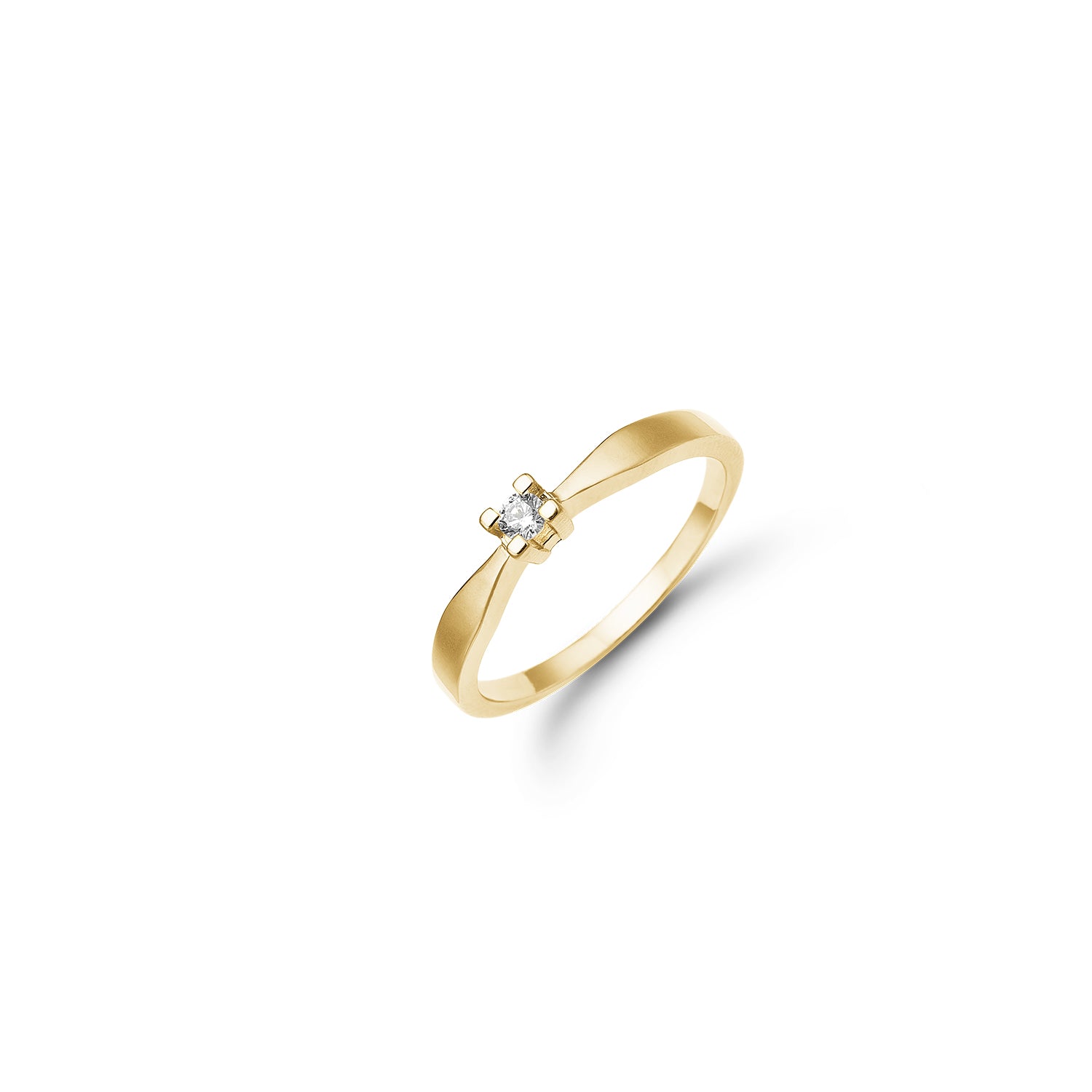 Billede af Aagaard - Eternity ring 0,10 ct 14 kt. guld