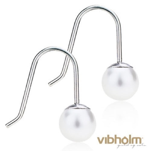 11: Blomdahl - Mini Pendant Pearl White ørehænger 15-1280-59