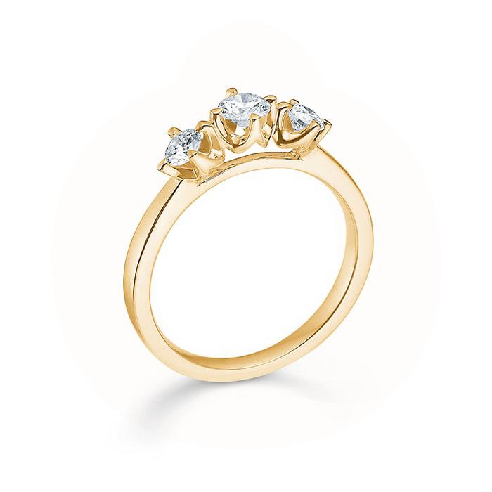 Se Mads.Z - Crown Trinity ring 1541756 hos Vibholm.dk