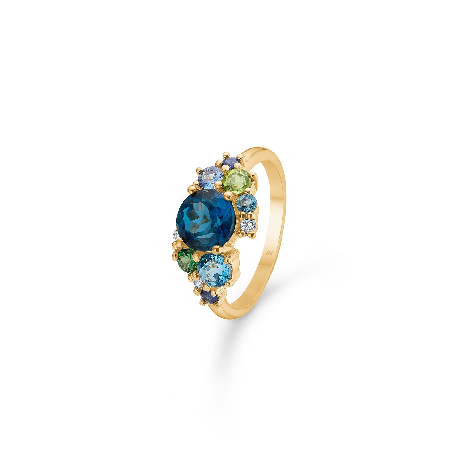 Billede af Mads.Z - Four Seasons Winter ring 14 kt. guld