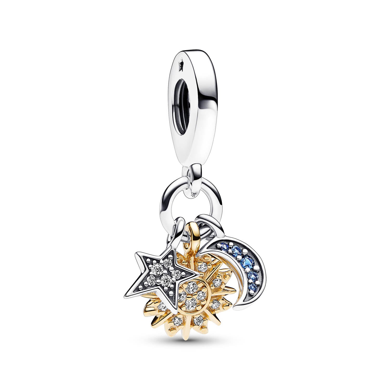 Billede af Pandora - Celestial Triple dangle charm Sølv sterlingsølv