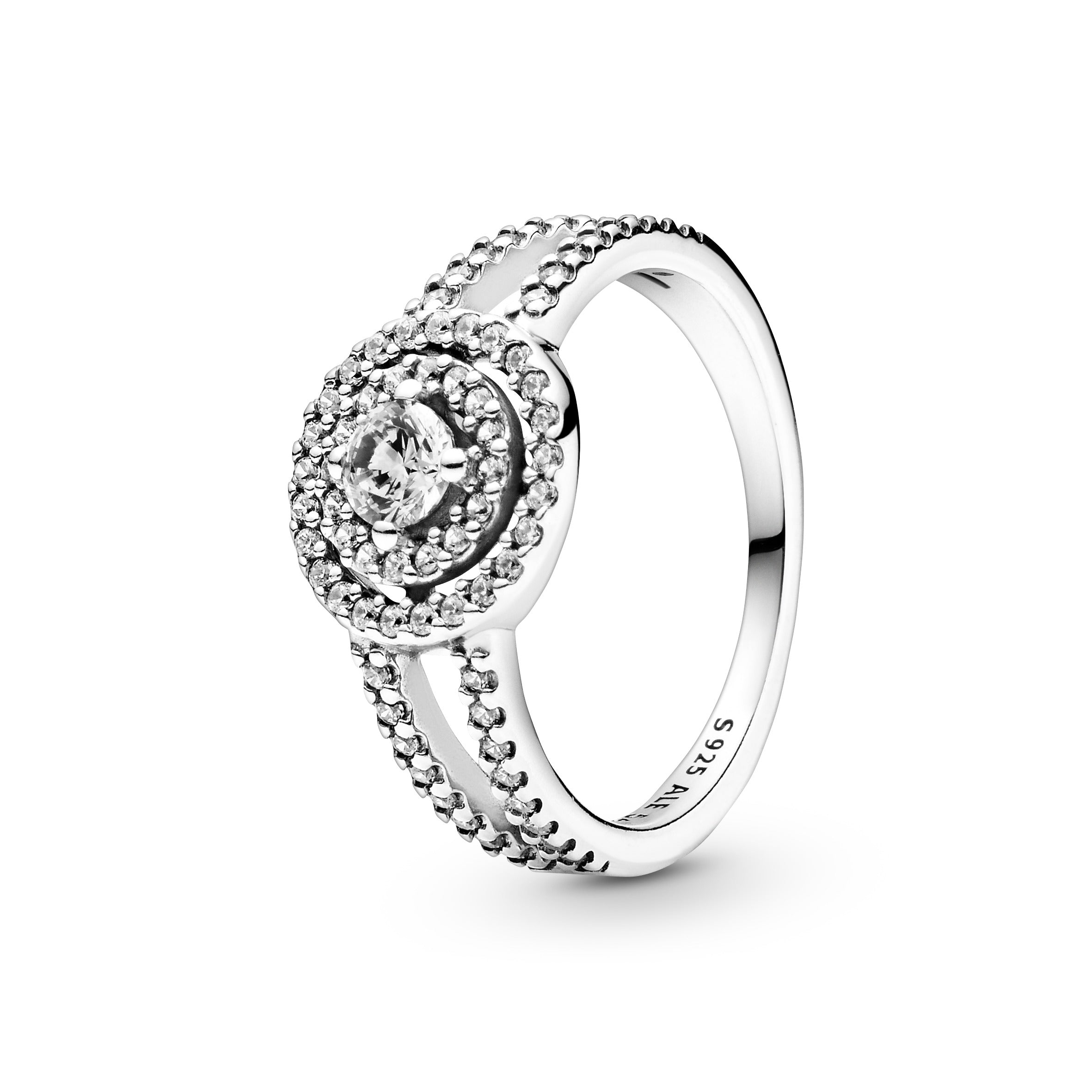 Billede af Pandora - Sparkling Double Halo ring sølv