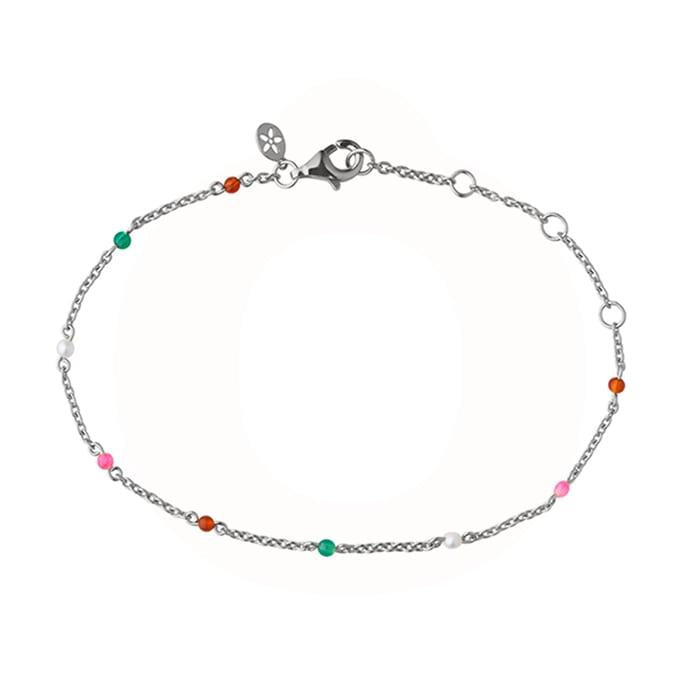 Billede af byBiehl - Scarlett Colors Armbånd 2-3401m-R sterlingsølv