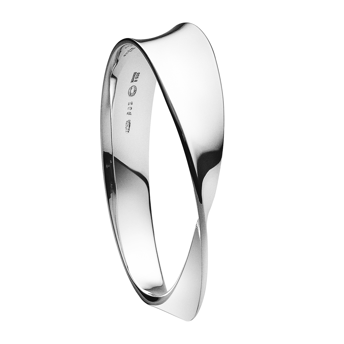 17: Georg Jensen - Möbius armring 2000052300