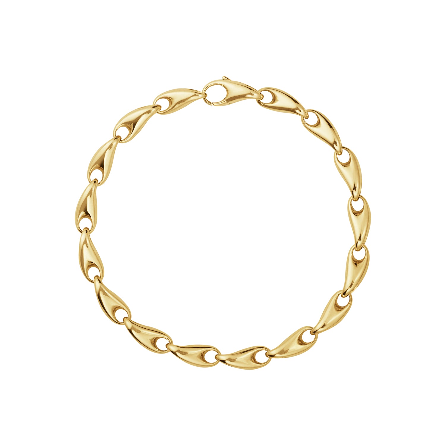 Georg Jensen - Reflect armbånd, smalt 18 kt. guld