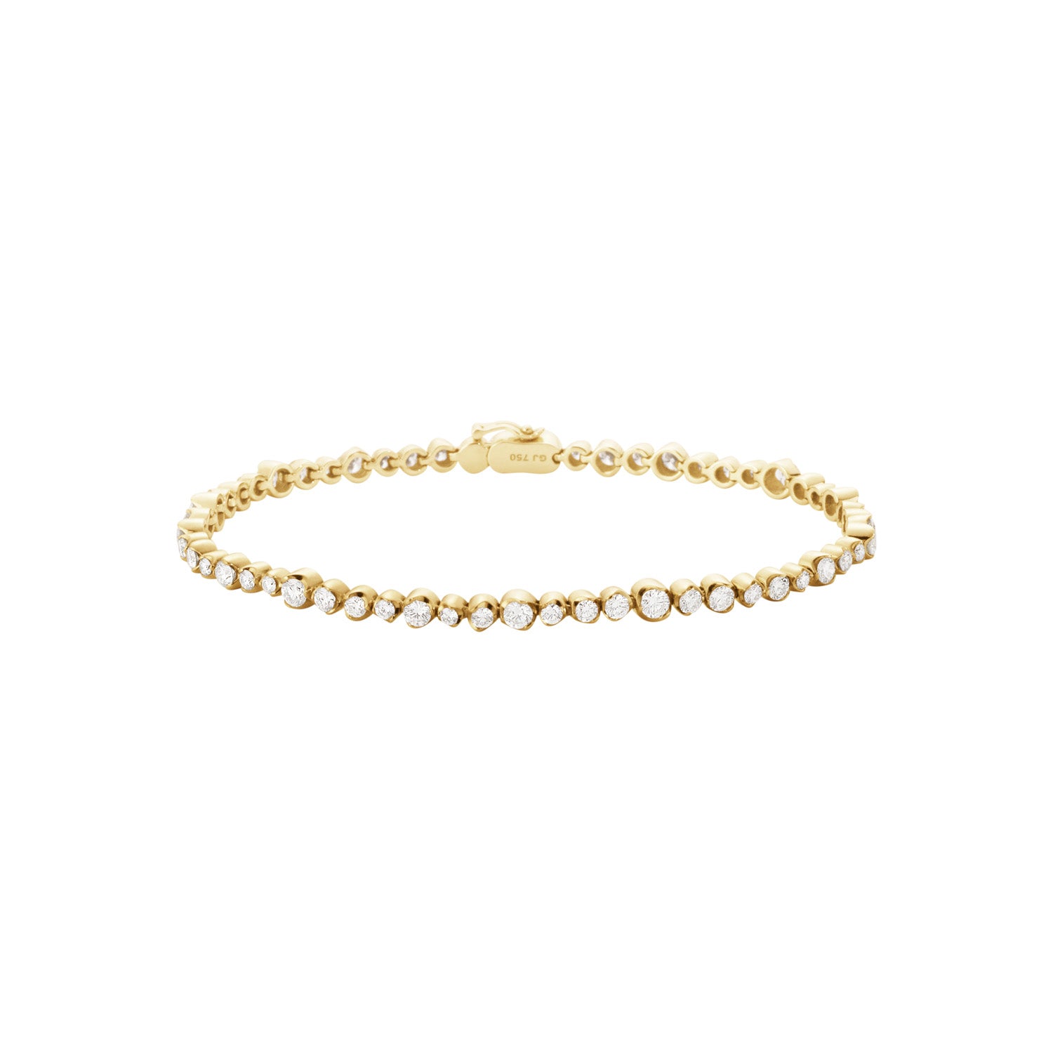 Georg Jensen - Signature Diamonds armbånd 2,26-2,55 ct. 18 kt. guld