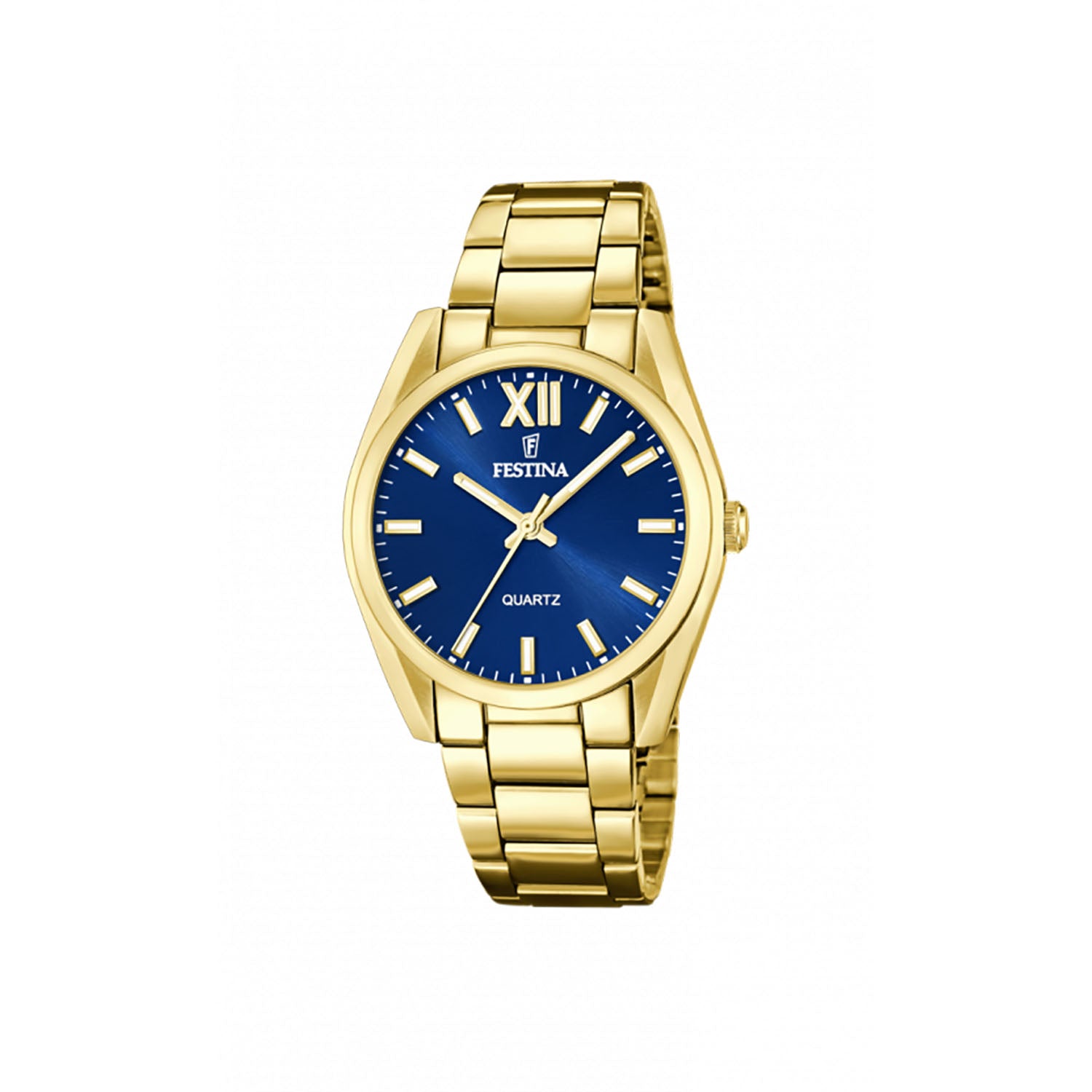 Billede af Festina - Boyfriend ur, mørkeblå 37 mm Guld