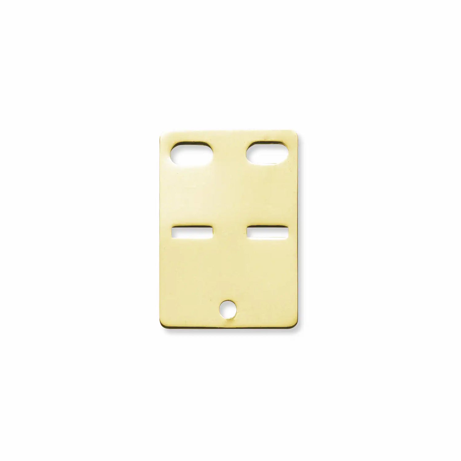 Scrouples - ID-plade vedhæng 8 kt. guld