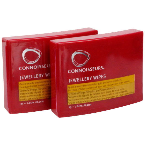 Connoisseurs - Pudse servietter Jewelry wipes