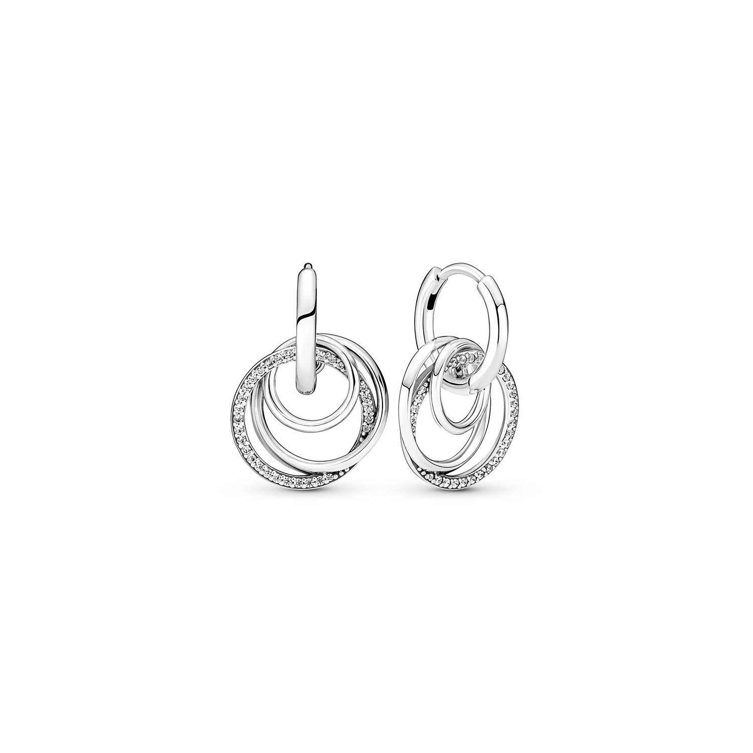 Billede af Pandora - Encircled hoops 291156C01