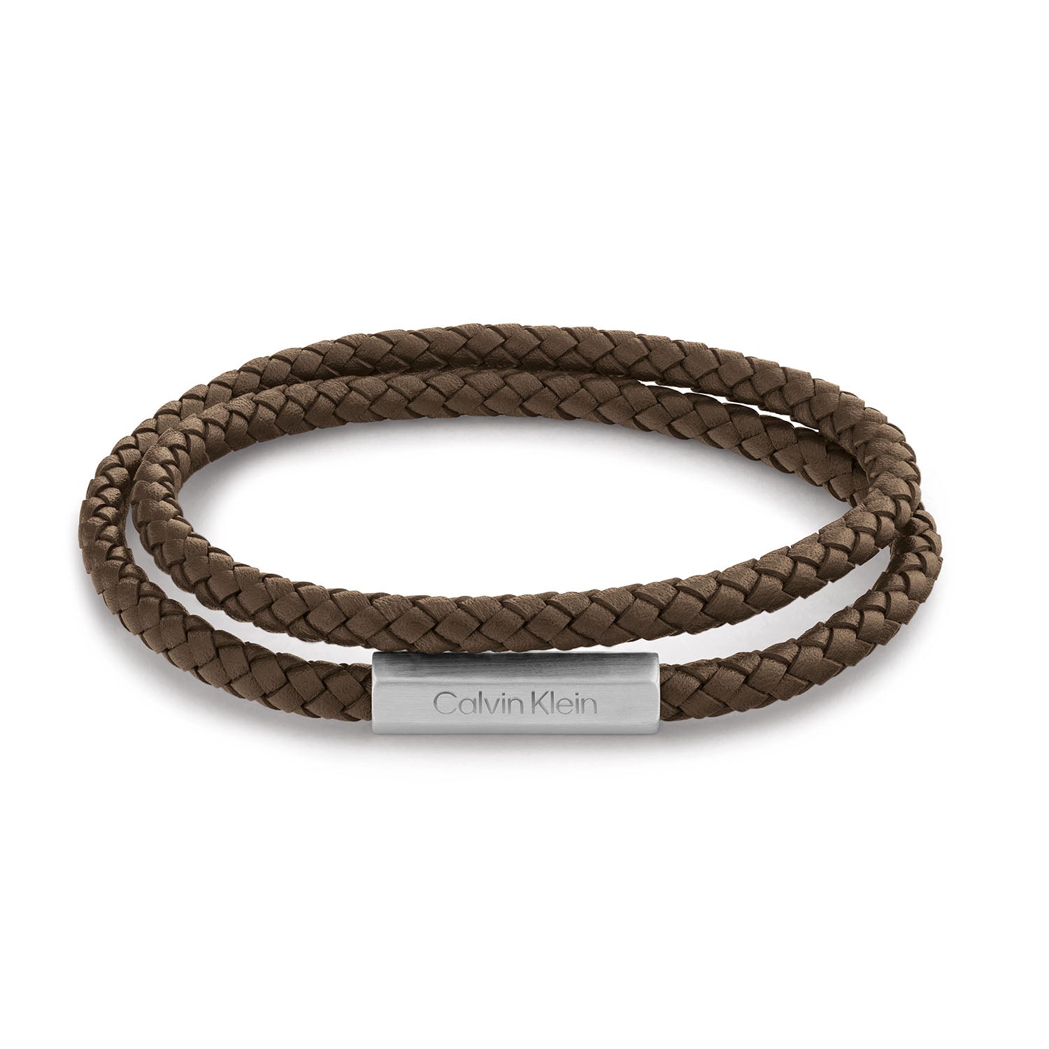 8: Calvin Klein - Latch armbånd læder