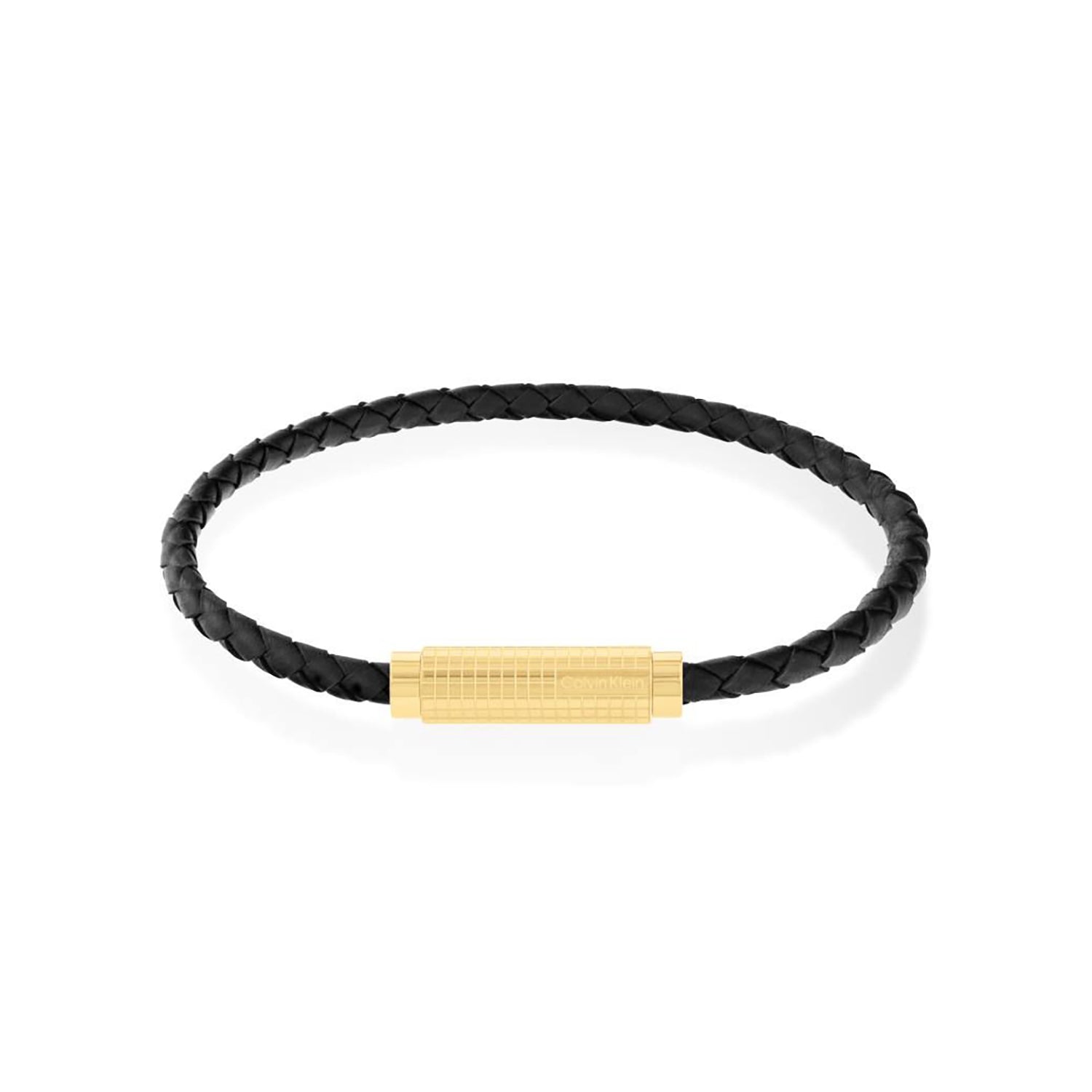 10: Calvin Klein - Modern Grid armbånd læder