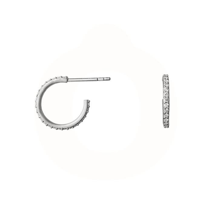 Se byBiehl - Mini Sparkle hoops 4-029a-R hos Vibholm.dk