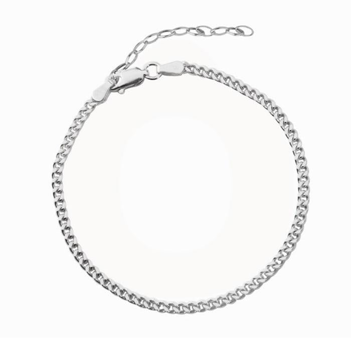 Billede af Jeberg Jewellery - Saga Panzer Armbånd 4535-17-EXT-SILVER