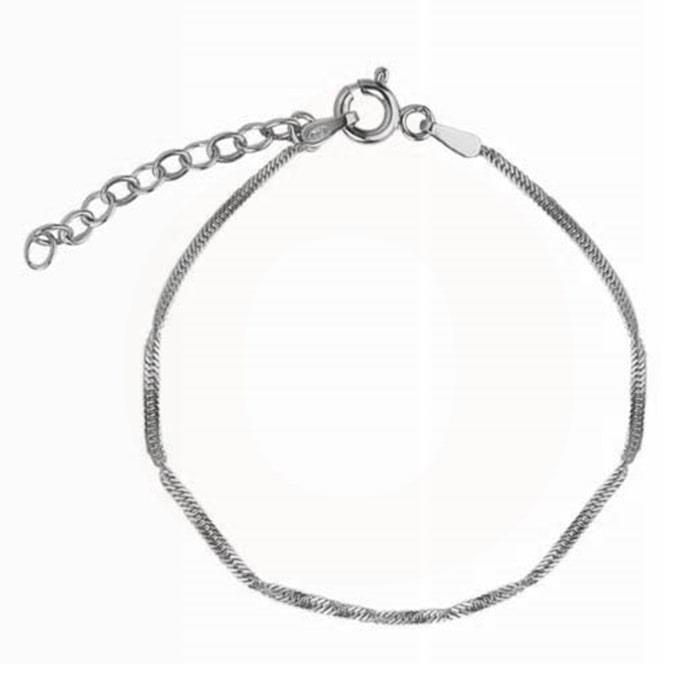 Se Jeberg Jewellery - Lila Armbånd 4580-17-S hos Vibholm.dk