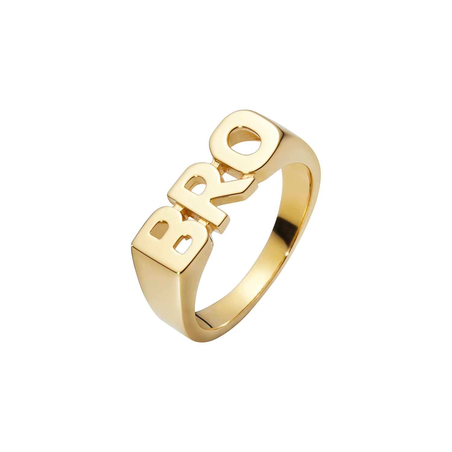 Se Maria Black - BRO ring Forgyldt sølv hos Vibholm.dk