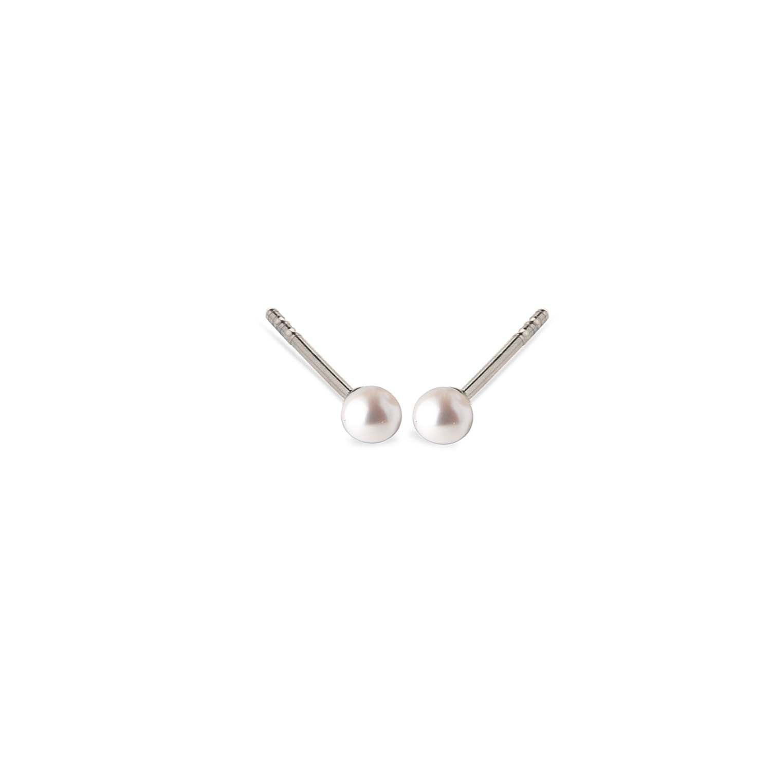 Billede af Jeberg Jewellery - Pearl ørestikker, medium 50777