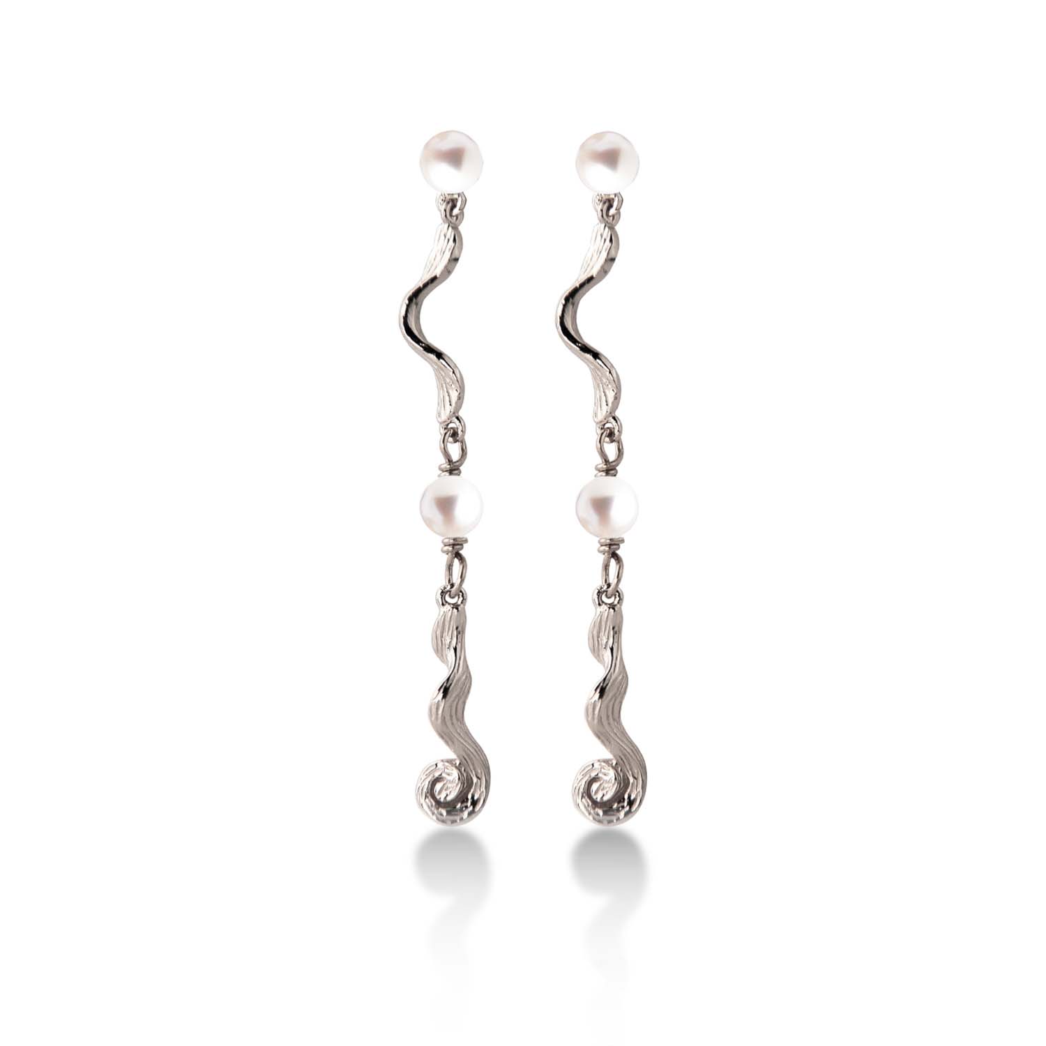 Billede af Jeberg Jewellery - Ocean Pearl øreringe 51722 sterlingsølv