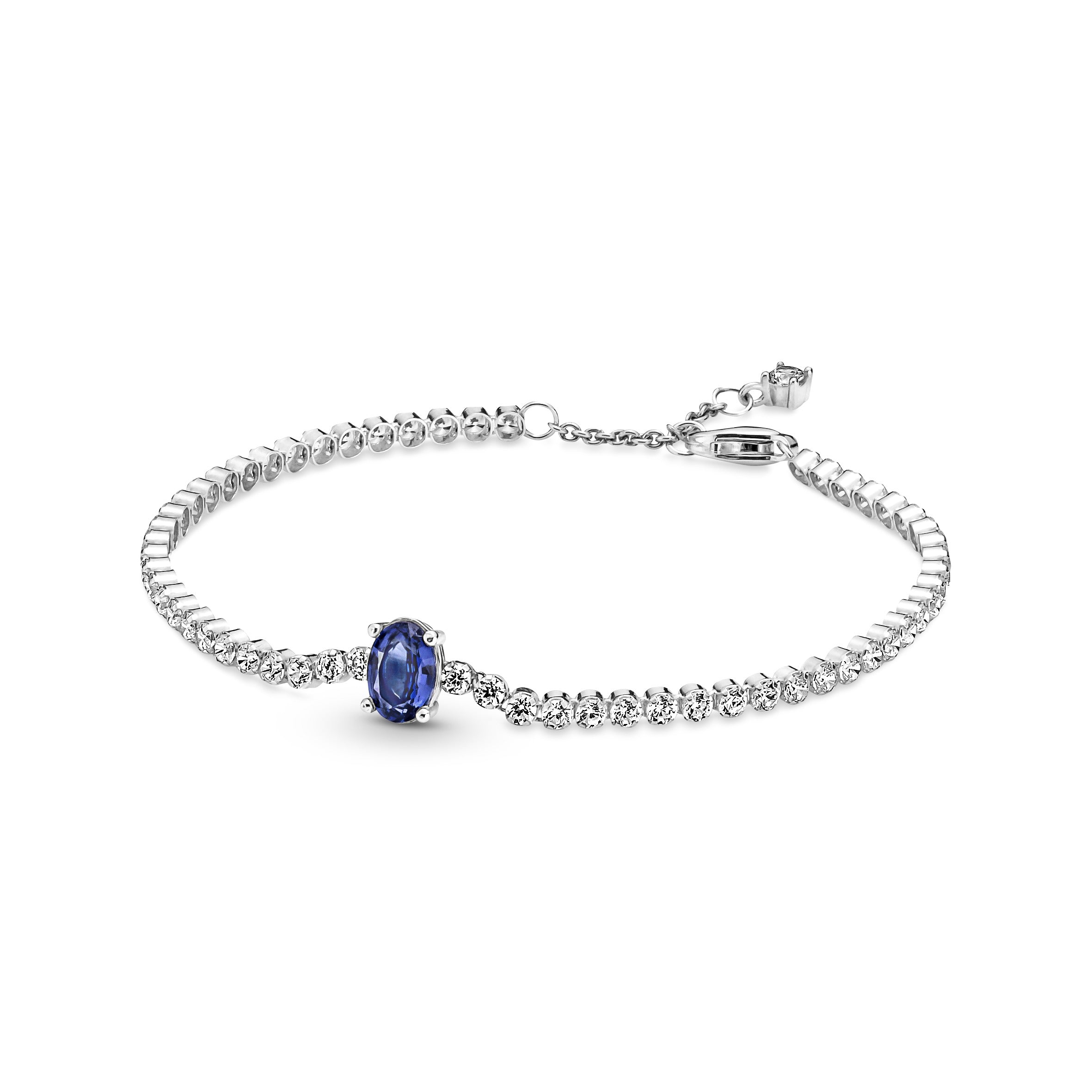 Pandora - Sparkling Pavé armbånd sølv