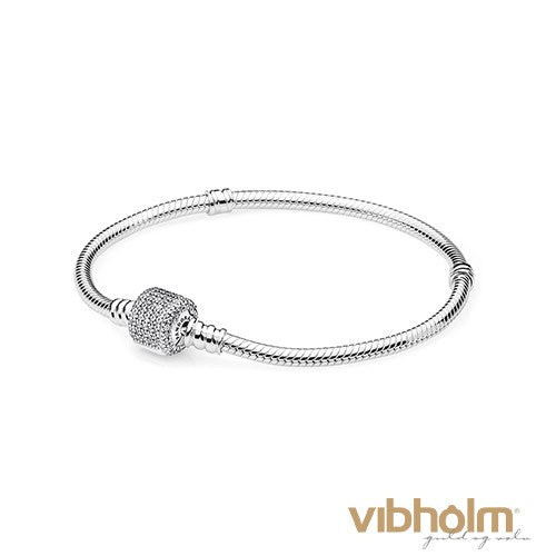 Billede af Pandora - Moments Armbånd sterlingsølv m/signaturlås 590723CZ