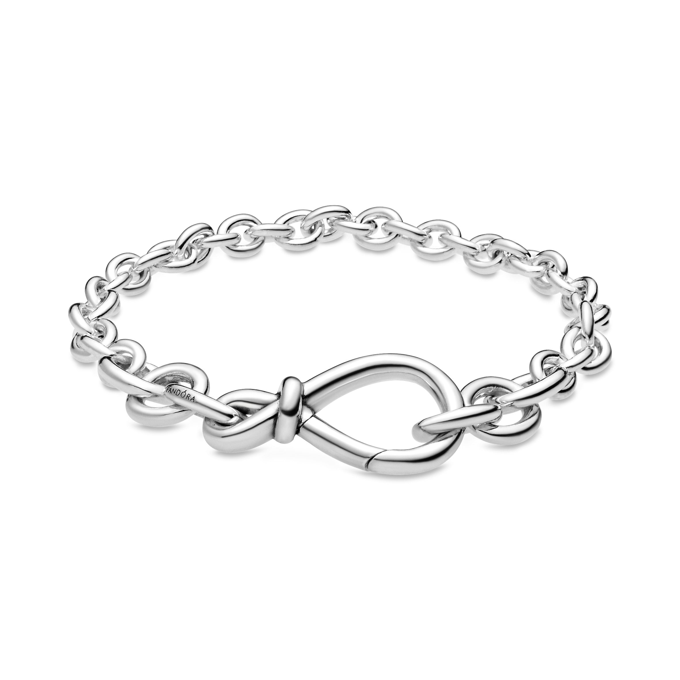 Pandora - Chunky Infinity Knot armbånd 598911C00