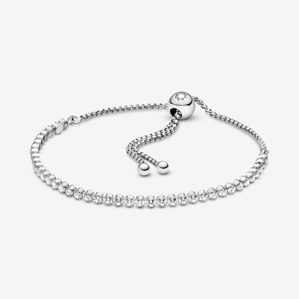 Billede af Pandora - Clear Sparkle Slider armbånd