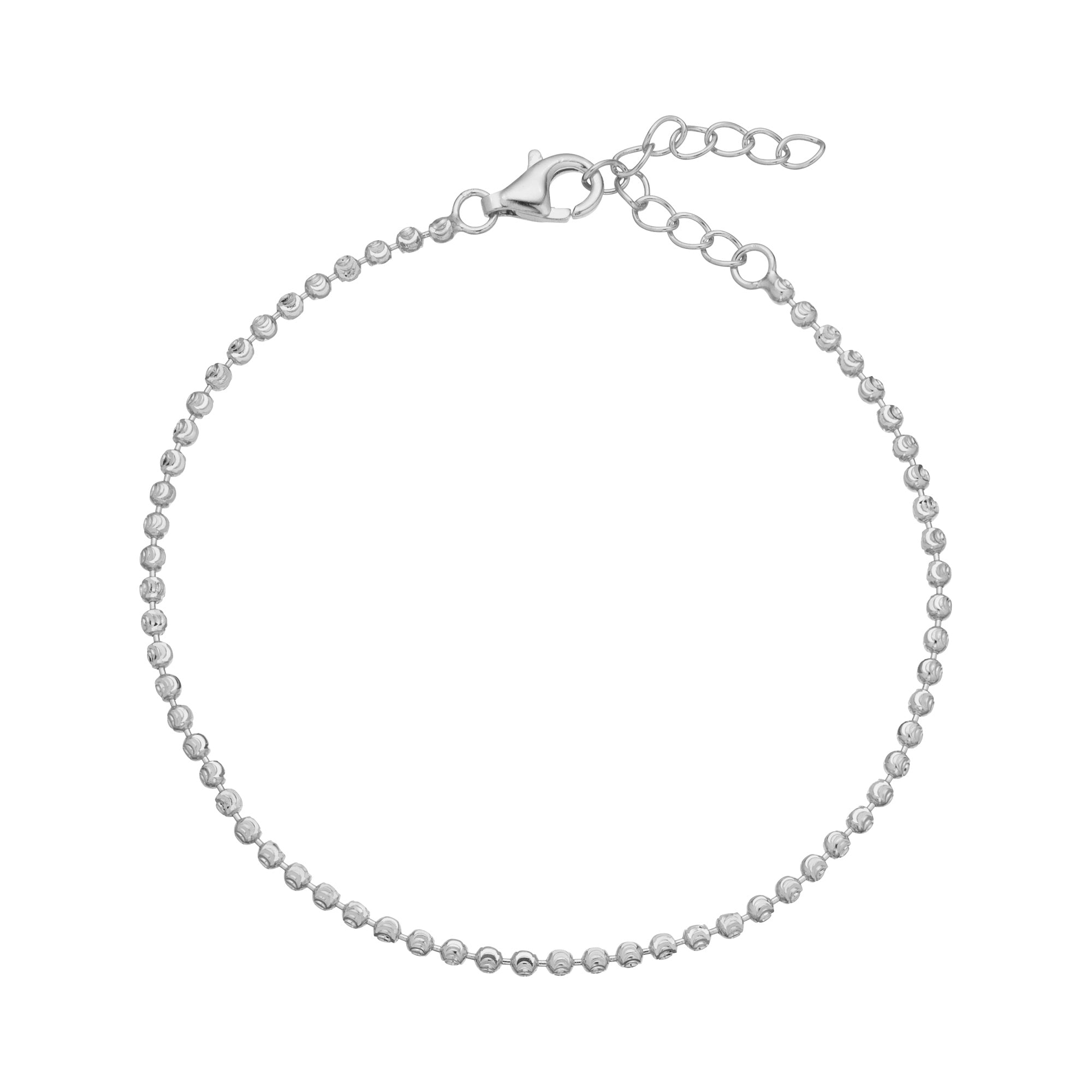 Billede af LuvaLu Jewellery Strasbourg armbånd, 17+3 cm Sølv sterlingsølv