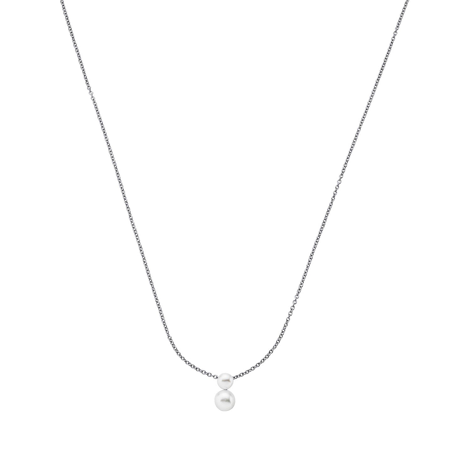 #3 - LuvaLu Jewellery - Pearly Drops halskæde Sølv sterlingsølv