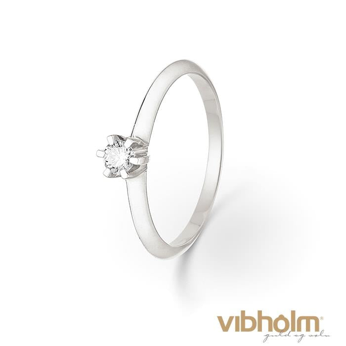 Billede af Jeberg Jewellery - Loveliest Solitaire Ring 60082