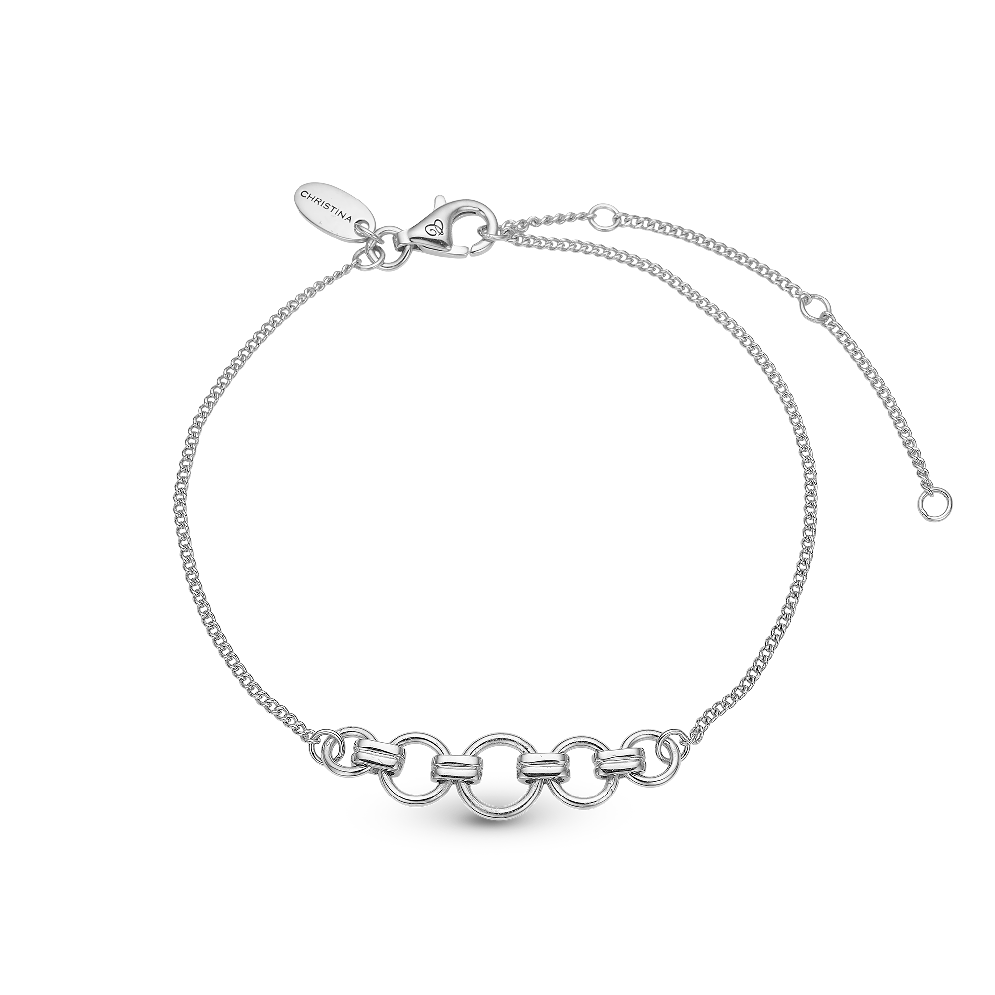 Se Christina Design London Jewelry & Watches - Links armbånd 601-S33 hos Vibholm.dk