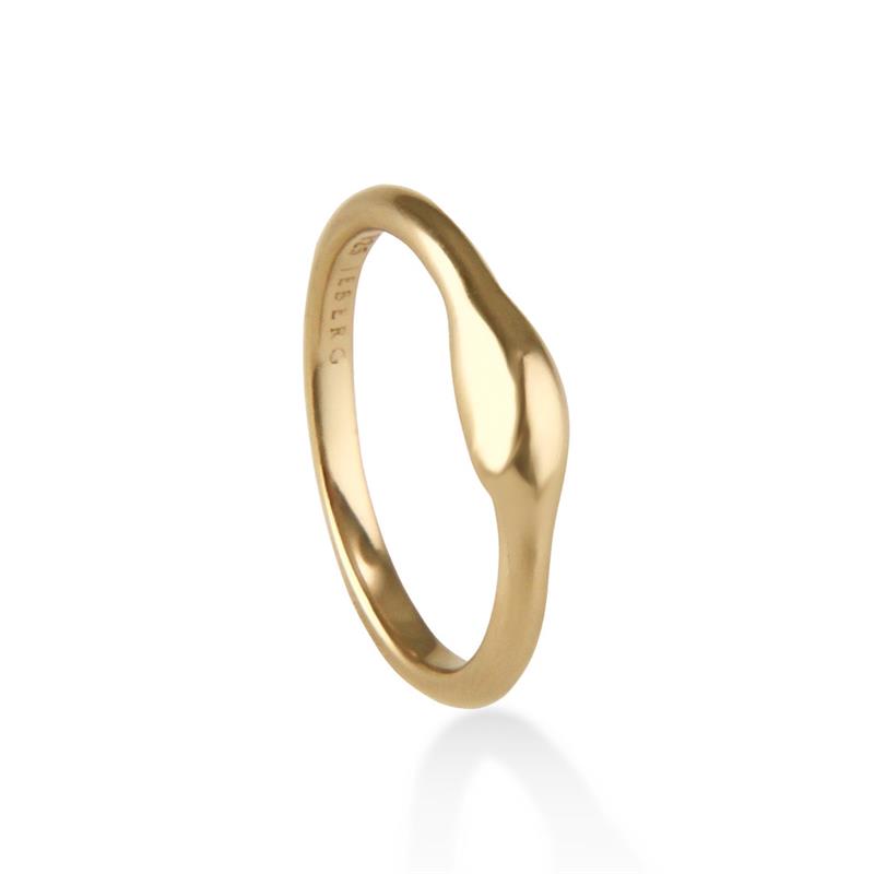 Billede af Jeberg Jewellery - Balance ring 60700 Forgyldt sterlingsølv