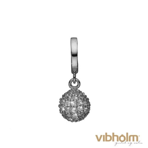 Se Christina Design London Jewelry & Watches - Sparkling World Charm ruthineret sølv hos Vibholm.dk