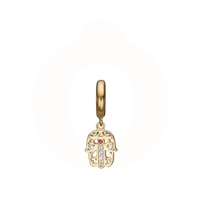 Se Christina Design London Jewelry & Watches - Hamsa Hand Charm 610-G91 hos Vibholm.dk