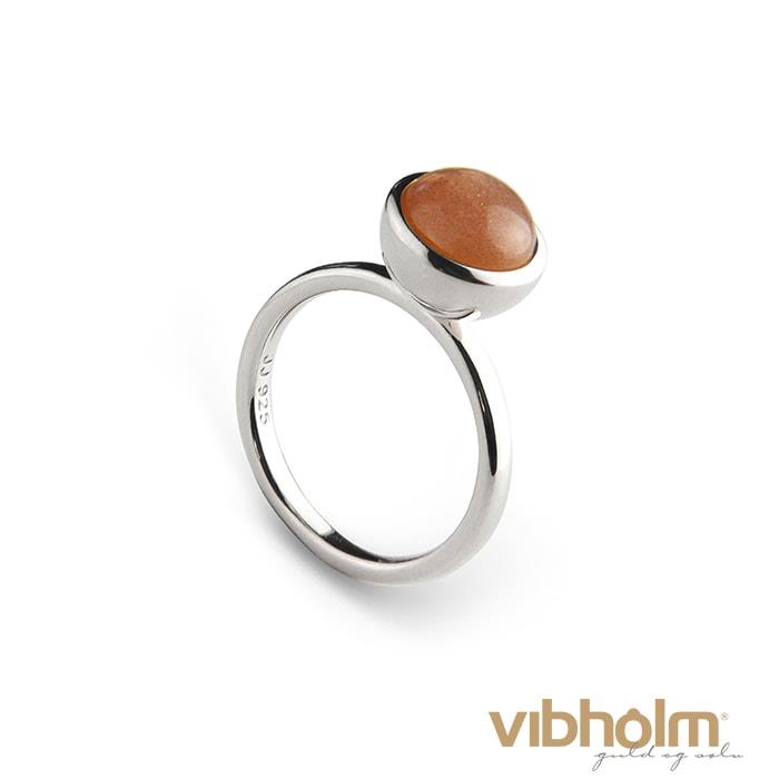 Se Jeberg Jewellery - Cabochon Stack Ring 6105 hos Vibholm.dk