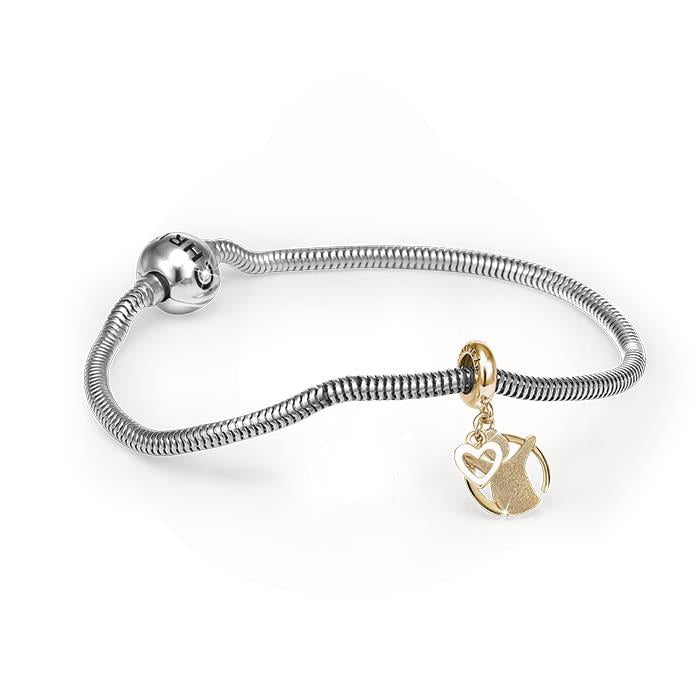 Se Christina Design London Jewelry & Watches - Red Barnet kampagne Armbånd sølv 615-SPRING20-G hos Vibholm.dk