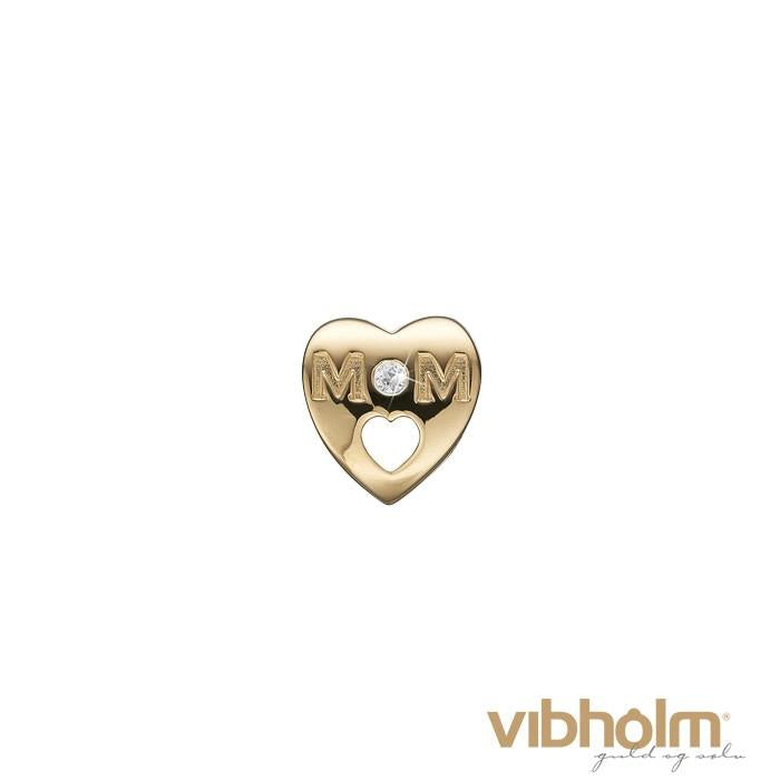 Se Christina Design London Jewelry & Watches - My Mom Charm forgyldt sølv 623-G100 hos Vibholm.dk