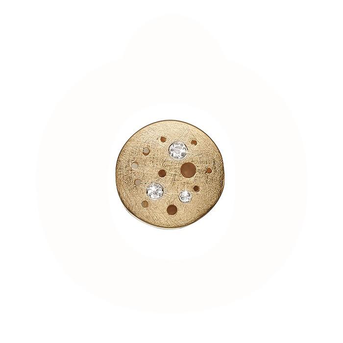 Se Christina Design London Jewelry & Watches - The Moon Charm forgyldt sølv 623-G198 hos Vibholm.dk