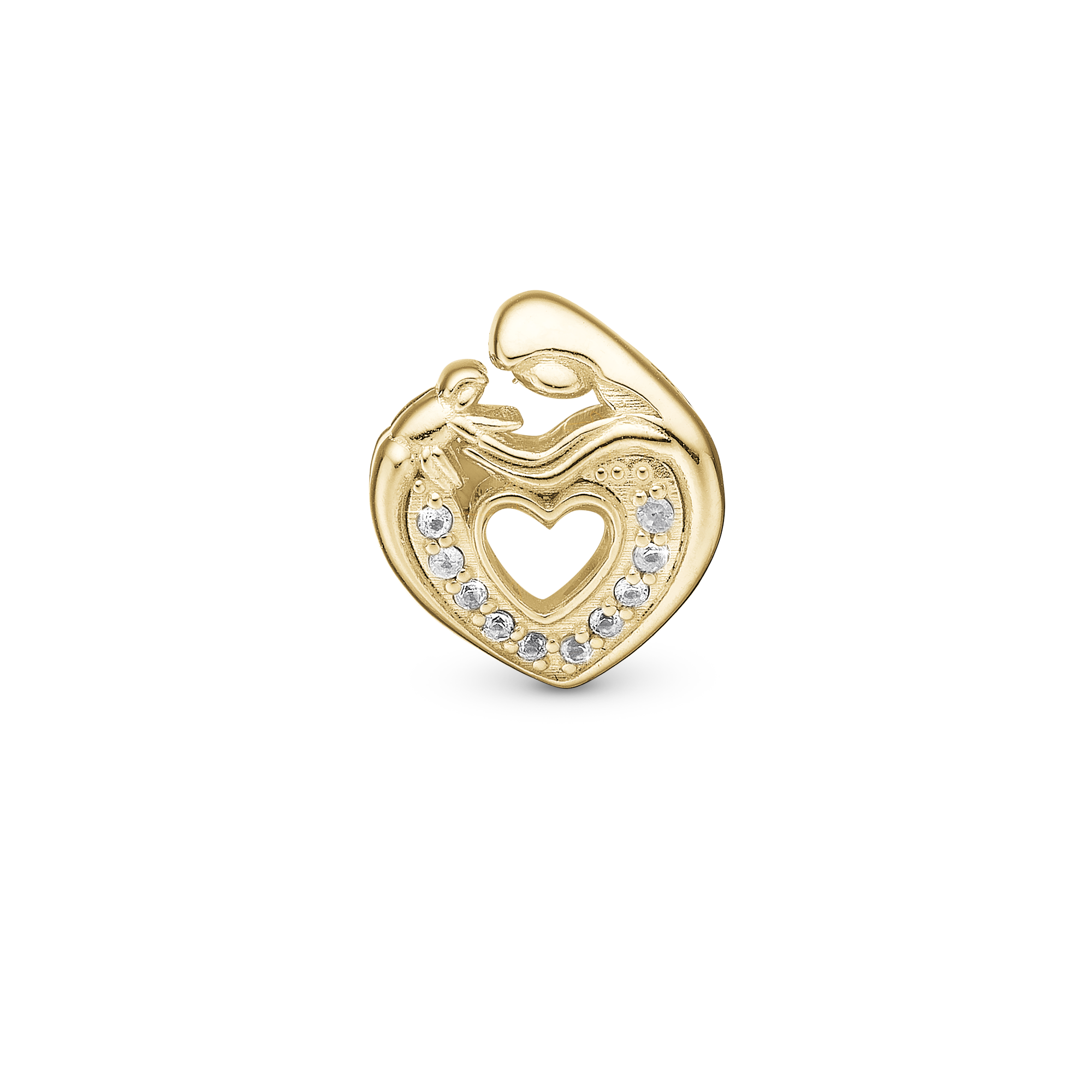 Se Christina Design London Jewelry & Watches - Mother Child Heart charm 623-G273 hos Vibholm.dk