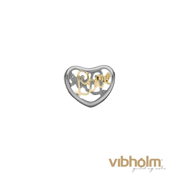 Se Christina Design London Jewelry & Watches - Love Charm sterlingsølv 623-S12 hos Vibholm.dk