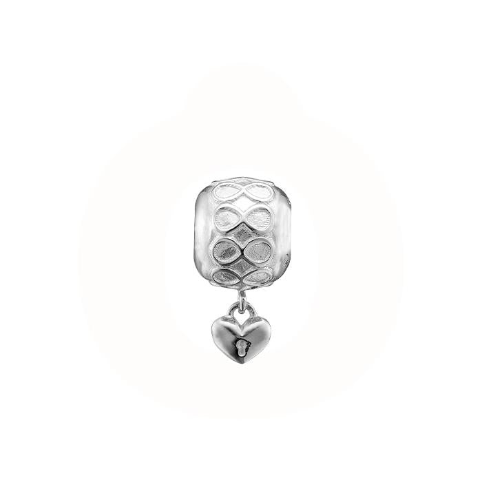 Se Christina Design London Jewelry & Watches - Eternity Love charm sølv 623-S236 hos Vibholm.dk