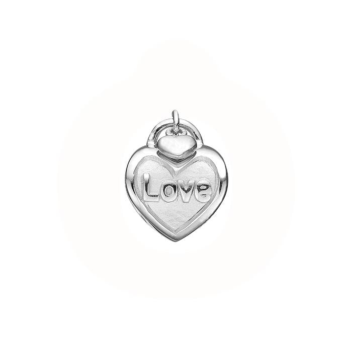 Se Christina Design London Jewelry & Watches - Love Lock Charm sterlingsølv 623-S237 hos Vibholm.dk