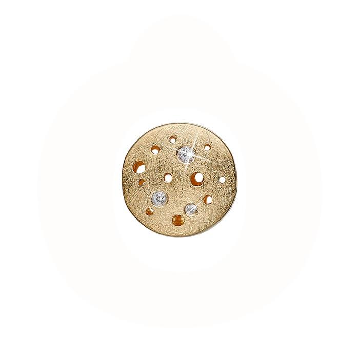 Se Christina Design London Jewelry & Watches - The Moon Charm 630-G171 hos Vibholm.dk