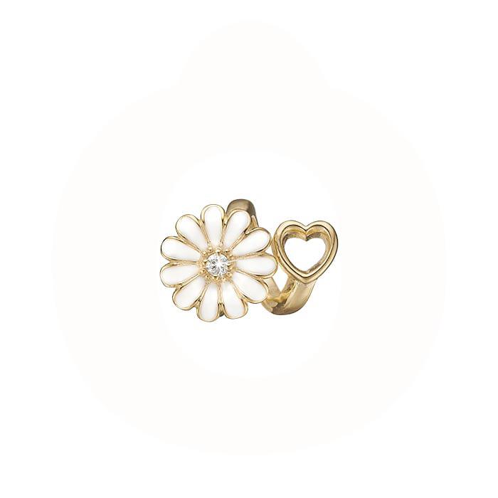 Se Christina Design London Jewelry & Watches - Marguerite Heart Charm 630-G184 hos Vibholm.dk